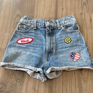 Revice size 24 Denim Patchwork Women Shorts